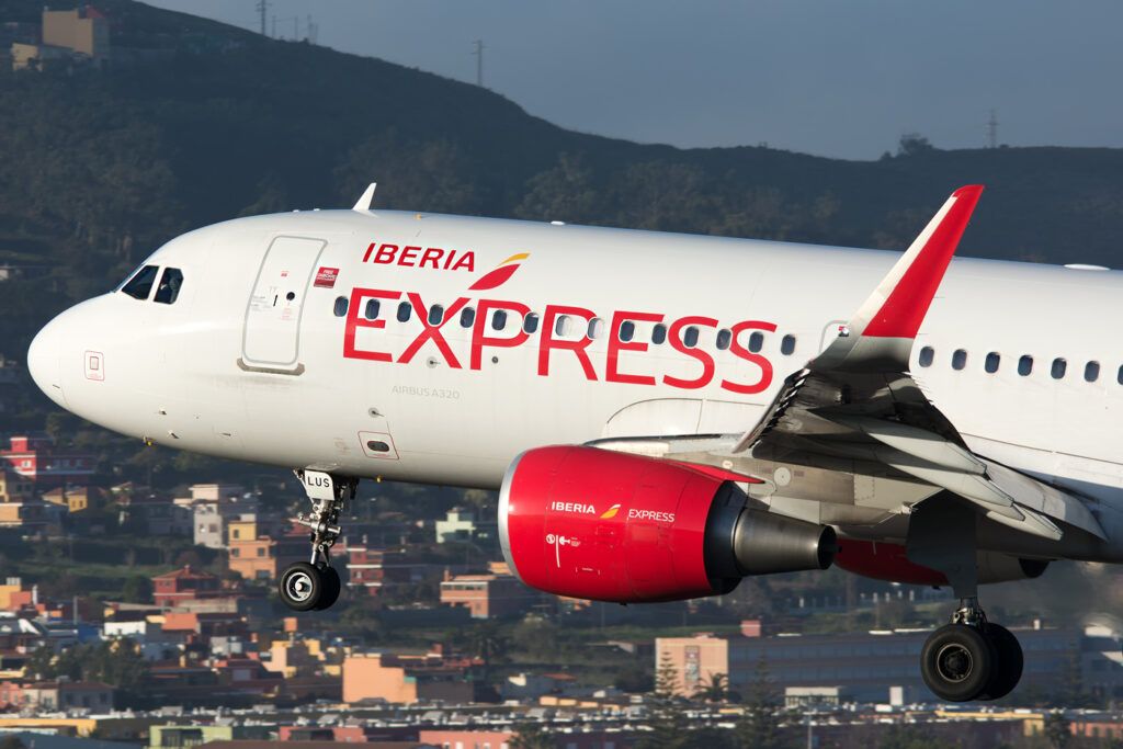 Política de equipaje mano de Iberia Express - Tarifas Error